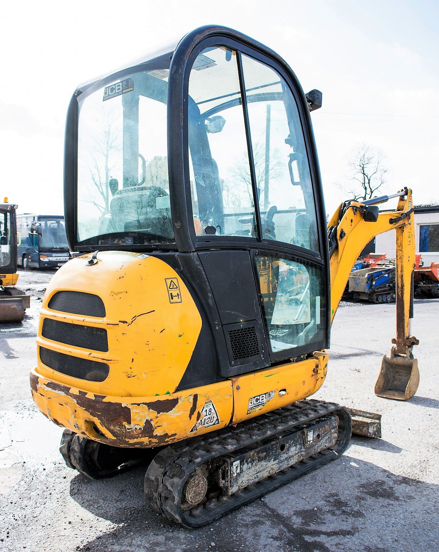 JCB 8016 CTS 1.5 tonne rubber tracked mini excavator Year: 2013 S/N: 2071492 Recorded Hours: 1493 - Image 4 of 12