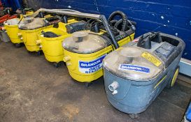 5 - Karcher 240v carpet cleaners ** In various states of disrepair **