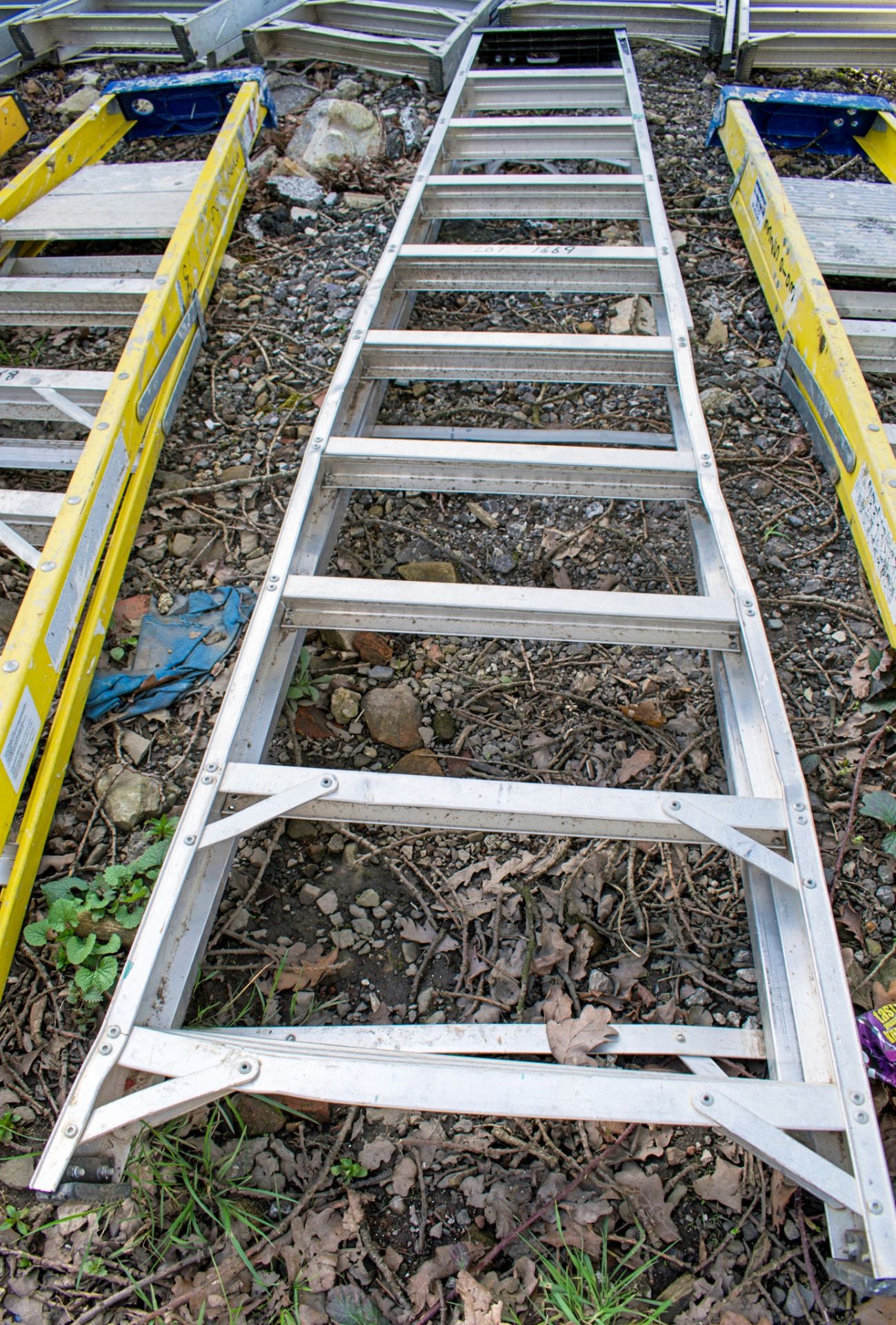10 tread aluminium step ladder 3376007