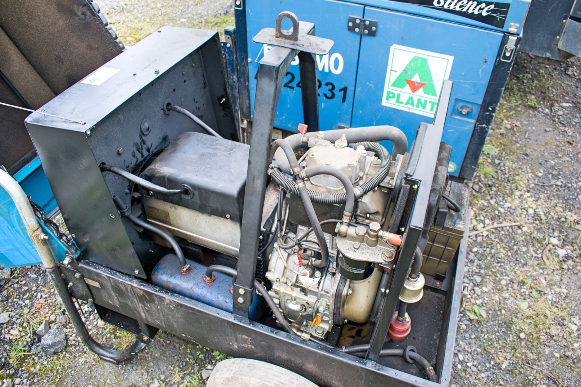 MHM 6000 6 kva diesel driven generator A645072 - Image 2 of 2