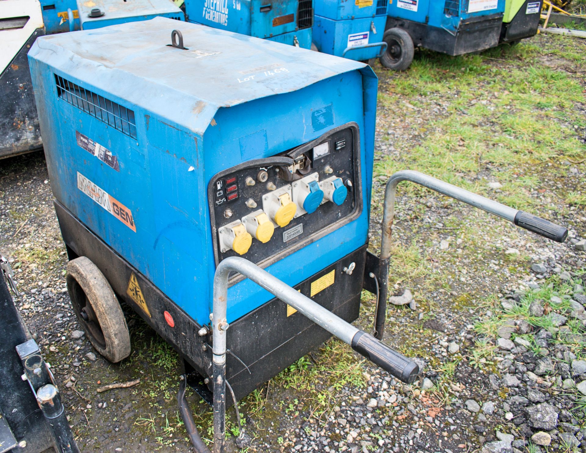 MHM 6000 6 kva diesel driven generator A645072