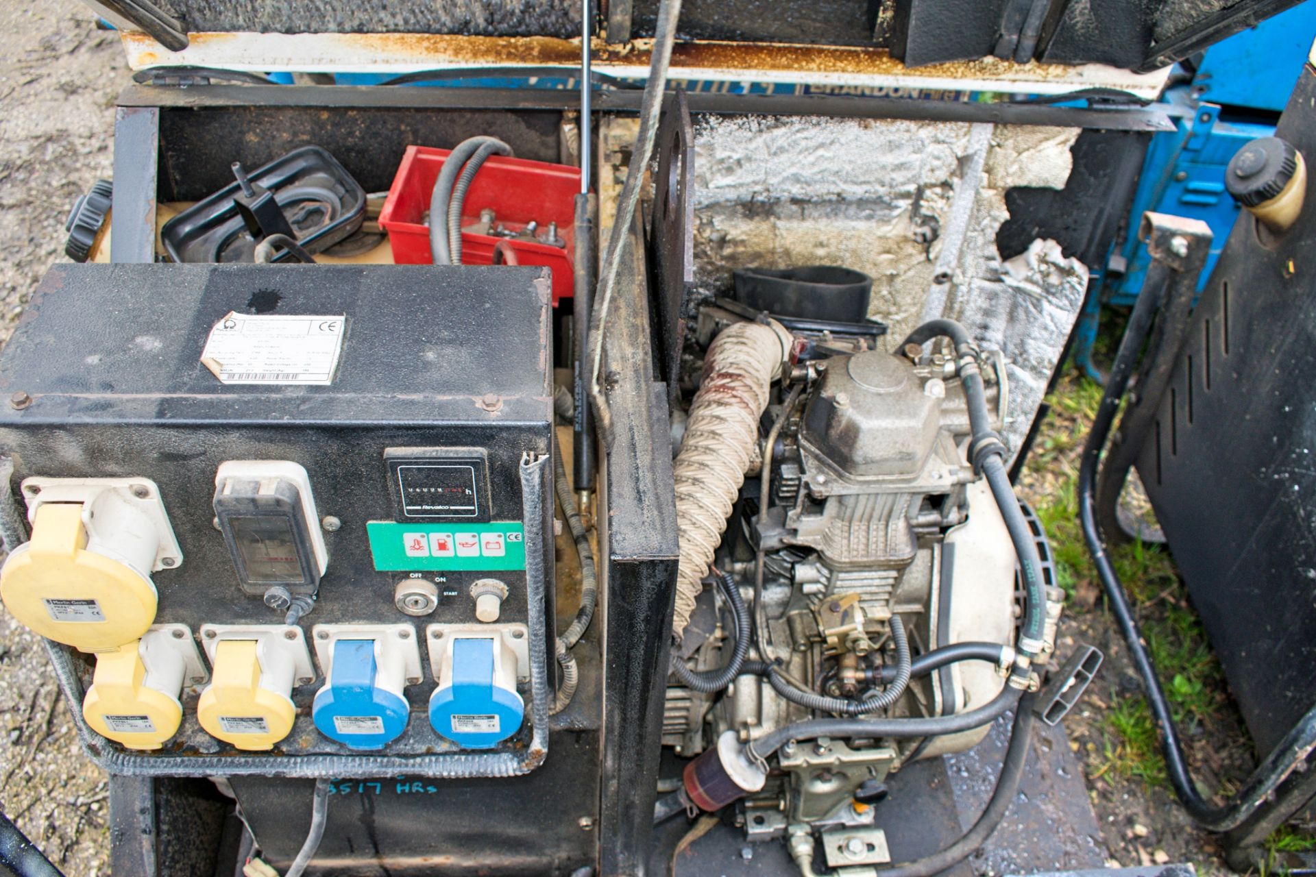 Pramac 6 kva diesel driven generator 12520396 ** Engine parts missing ** - Image 2 of 2