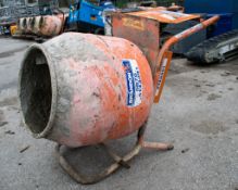 Belle Minimix petrol driven mixer ** Wheel missing **