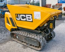 JCB HTD-5 Dumpster 500 kg diesel driven tracked walk behind hi tip dumper Year: 2015 S/N: 1593323