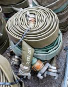 6 rolls of layflat hose NGH