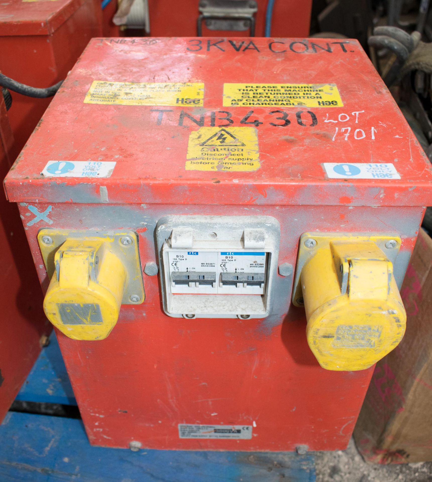 110v 3 kva transformer