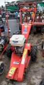 Midland Power SEH90 petrol driven walk behind stump grinder