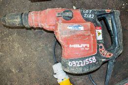 Hilti TE76 110v SDS rotary hammer drill