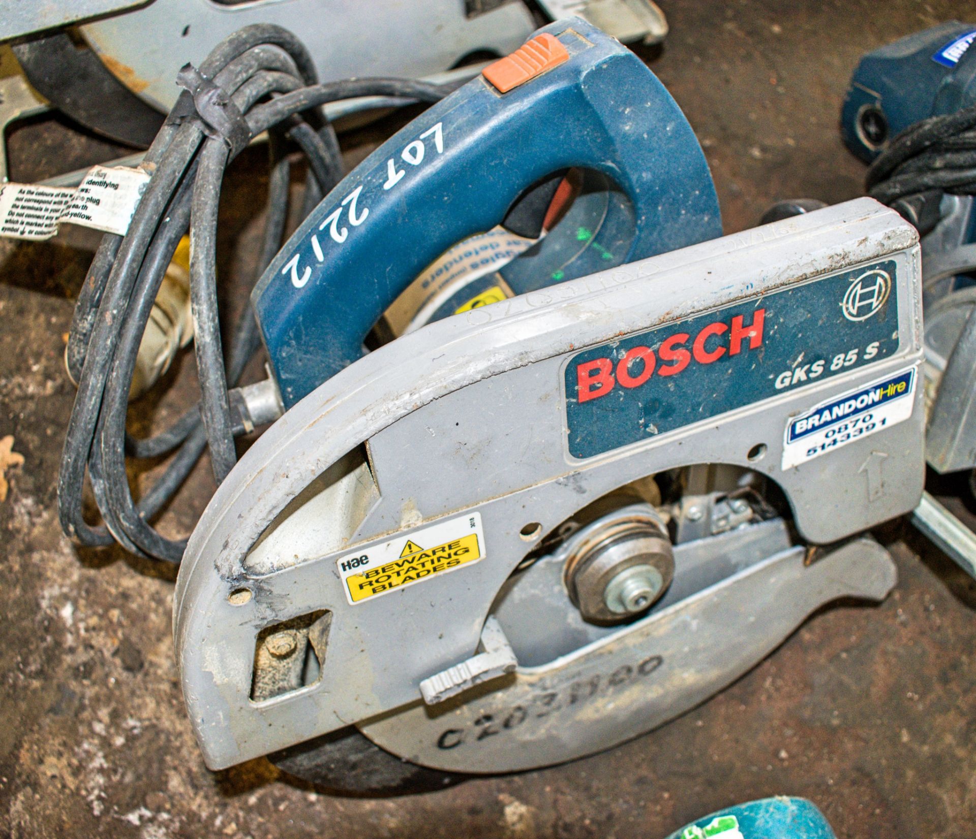 Bosch 110v circular saw