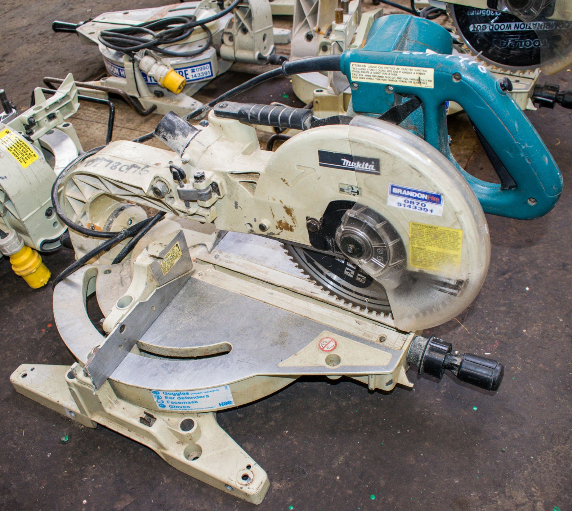 Makita 110v mitre saw