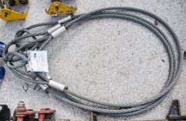 3 - 5 tonne steel lifting slings