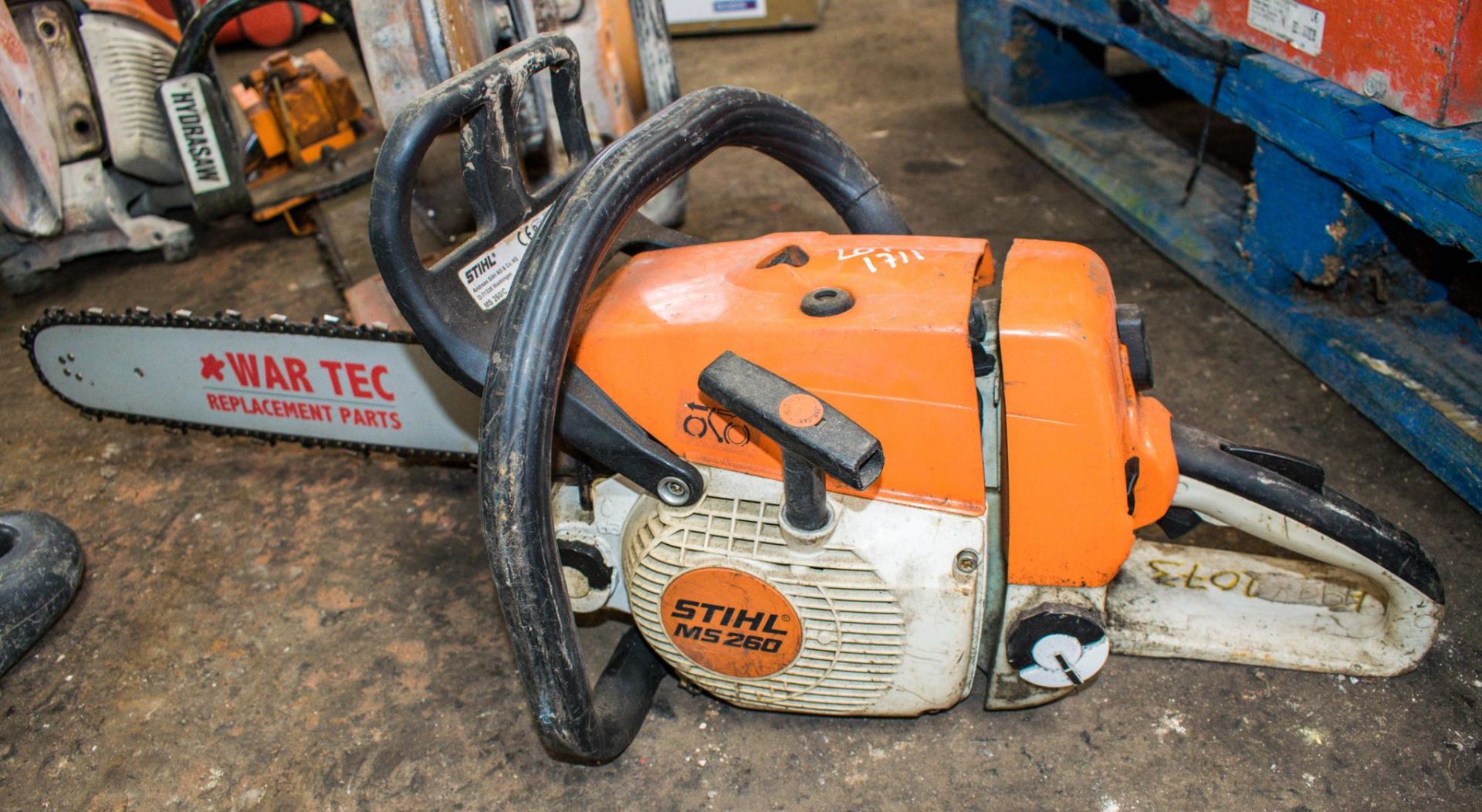 Stihl MS260 petrol driven chainsaw