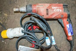 Hilti 110v screwgun