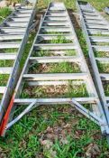 10 tread aluminium step ladder 3321-0914