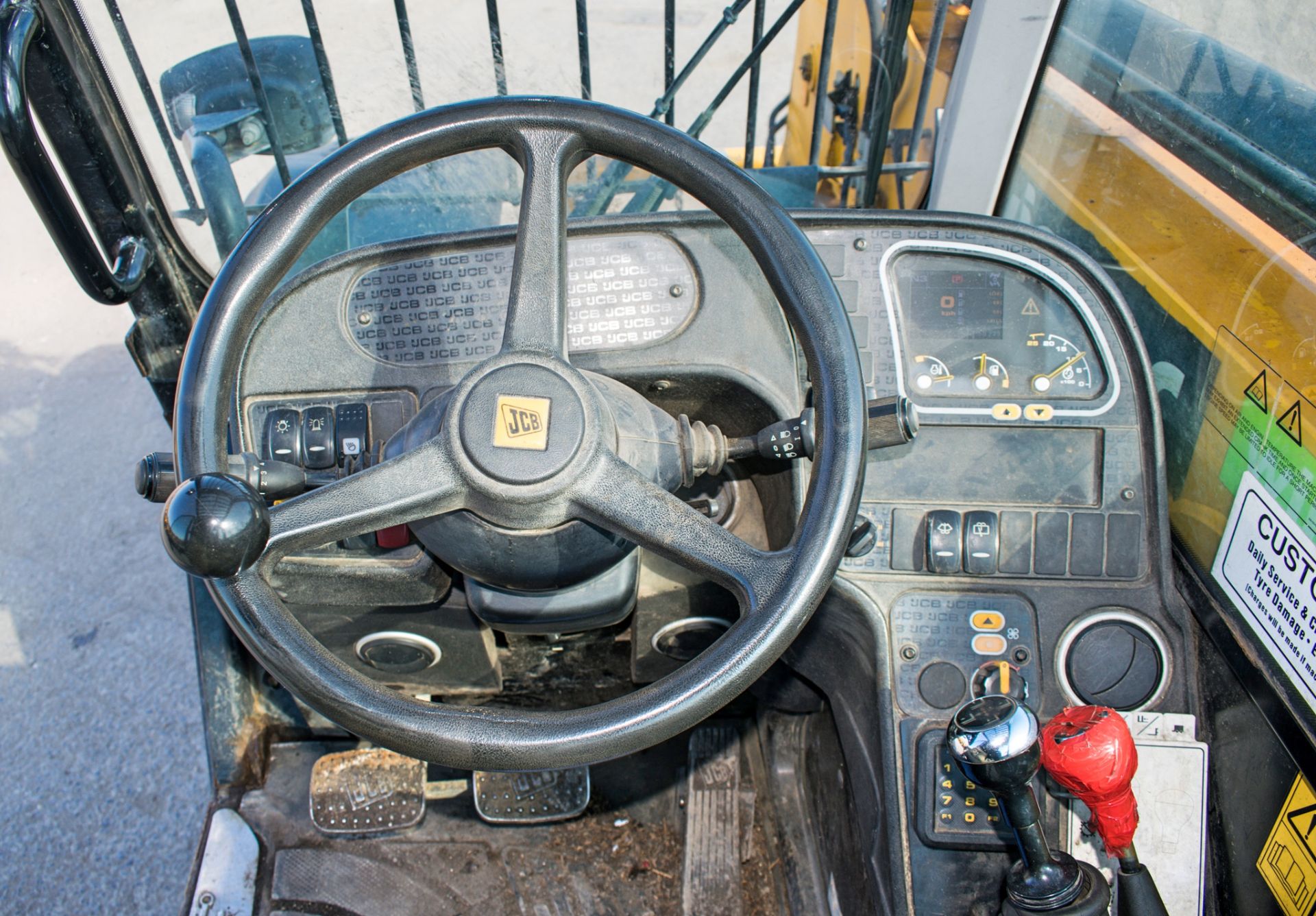 JCB 535-95 9.5 metre telescopic handler Year: 2013 S/N: 2174427 Recorded Hours: 6445 c/w turbo - Image 13 of 13