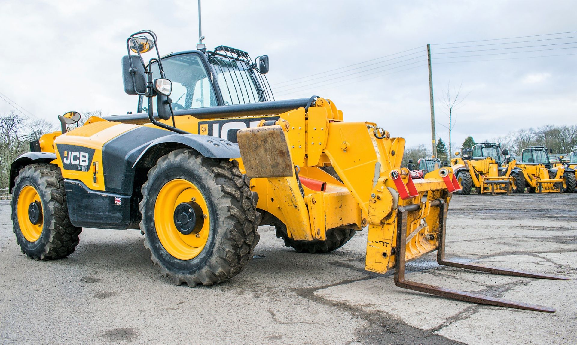 JCB 535-125 Hi-Viz 12.5 metre telescopic handler Year: 2015 S/N: 2345430 Recorded Hours: 1919 c/w - Bild 2 aus 14