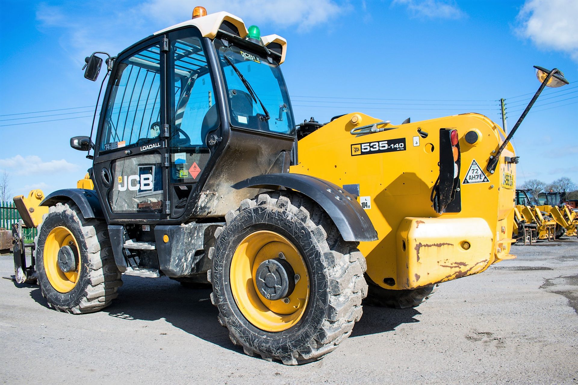 JCB 535-145 14.5 metre telescopic handler Year: 2013 S/N: 217661 Recorded Hours: 2464 c/w turbo - Image 3 of 14