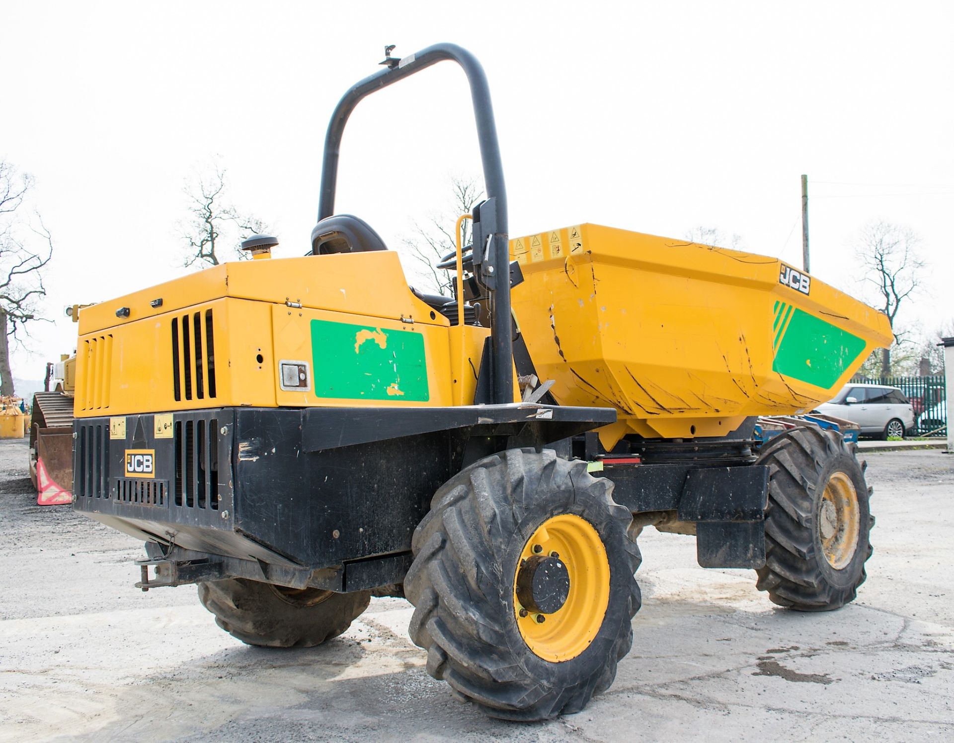 JCB 6 tonne swivel skip dumper Year: 2015 S/N: 7343 Recorded Hours: 632 A667114 - Bild 4 aus 14