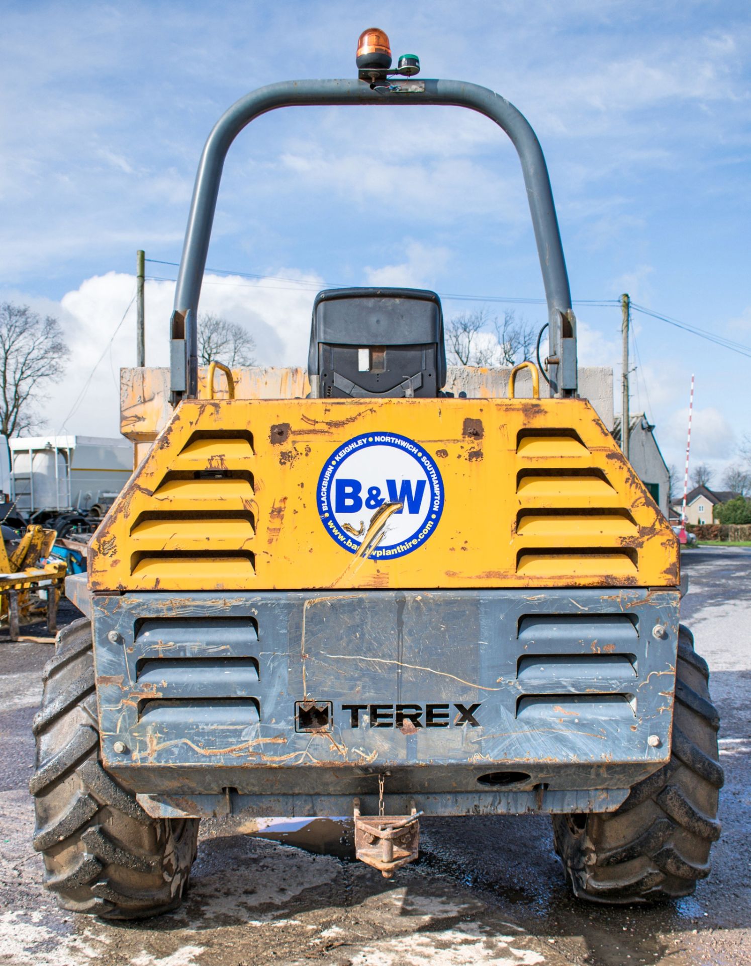 Benford Terex 6 tonne straight skip dumper Year: 2007 S/N: E705FW333 Recorded Hours: 2963 1623 - Bild 6 aus 14