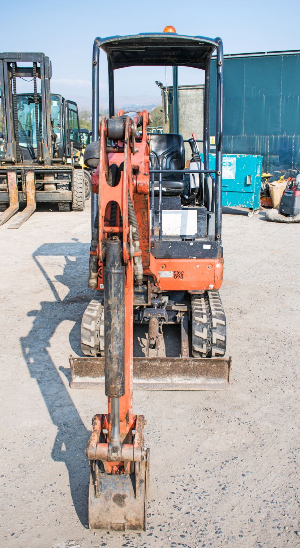 Kubota KX015.4 1.5 tonne rubber tracked excavator Year: 2011 S/N: 55648 Recorded Hours: 2722 - Bild 5 aus 12