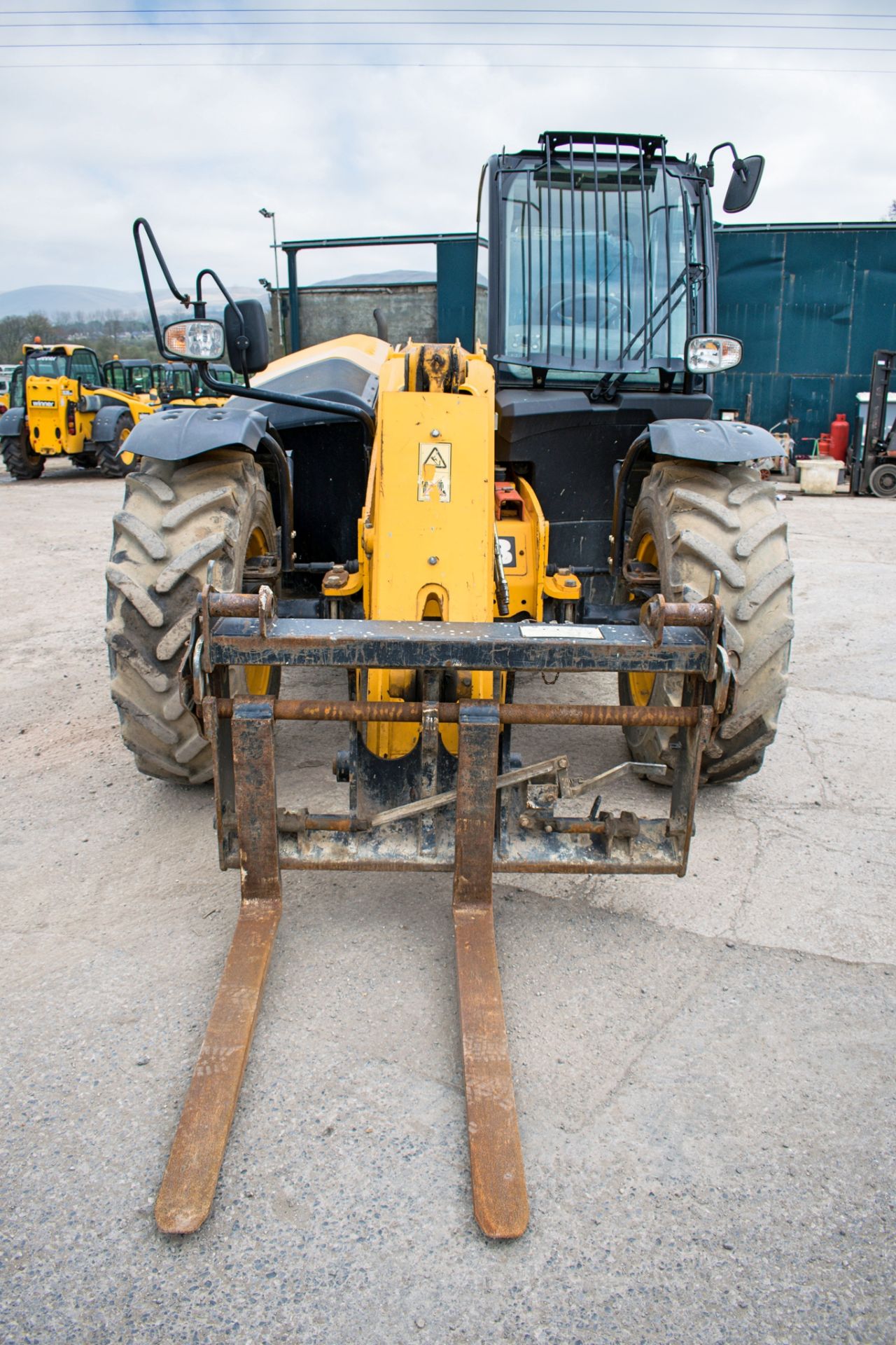 JCB 531-70 7 metre telescopic handler Year: 2013 S/N: 2178406 Recorded Hours: 1721 c/w turbo charged - Image 5 of 13