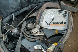 Victaulic 110v pipe cutter c/w carry bag
