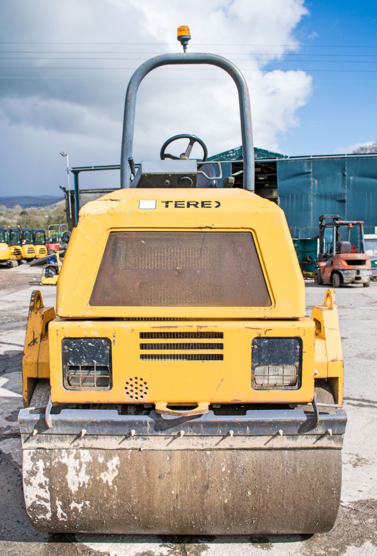 Benford Terex TV1200 double drum ride on roller Year: 2007 S/N: E703CD092 Recorded Hours: 1936 - Image 5 of 8