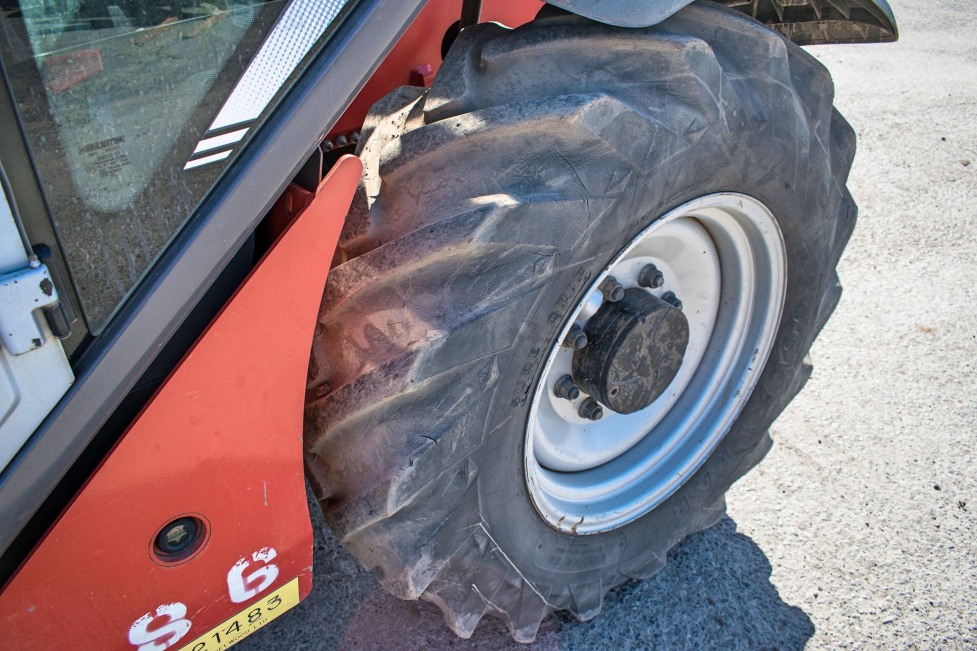 Manitou MT1030ST 10 metre telescopic handler Year: 2011 S/N: 594659 Recorded Hours: 3679 c/w side - Bild 9 aus 13