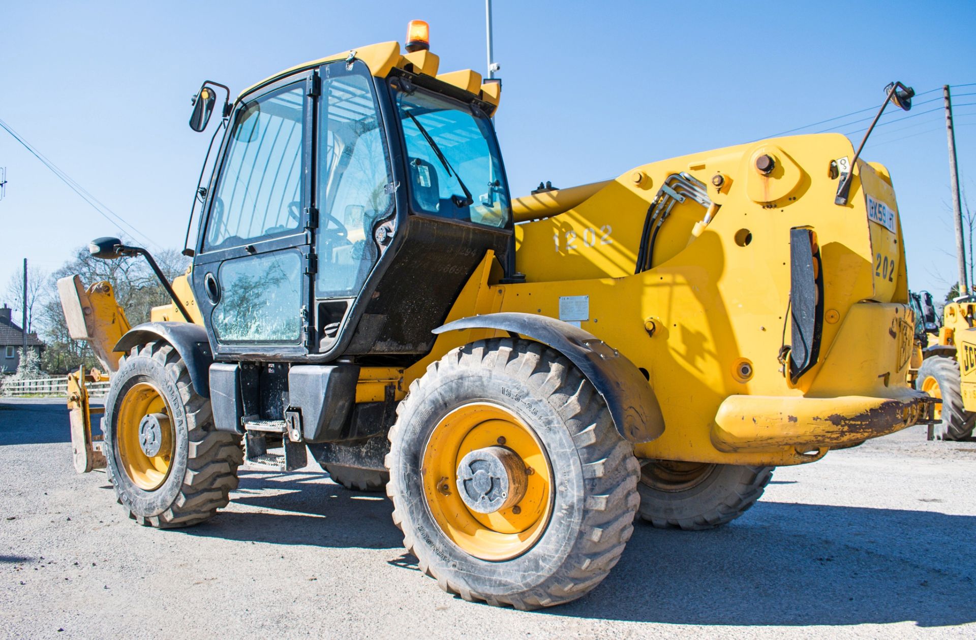 JCB 540-170 17 metre telescopic handler Year: 2007 S/N: 1197489 Recorded Hours: Not displayed (Clock - Image 3 of 13