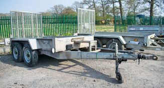 Indespension 8 ft x 4 ft tandem axle plant trailer A536721