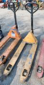 Hand hydraulic pallet truck