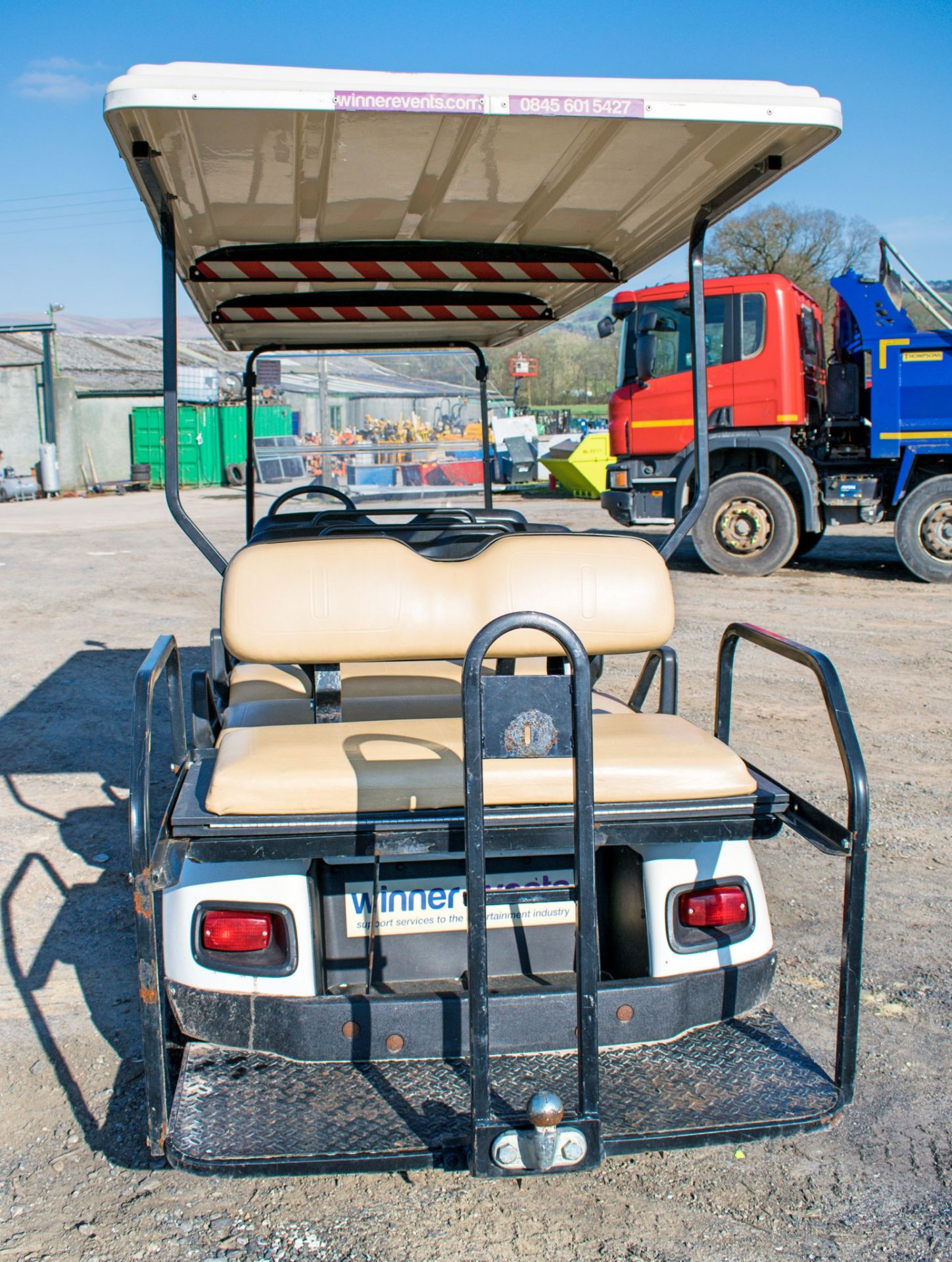 Cushman 8 seat petrol driven golf buggy Year: 2012 S/N: 2807176 Recorded Hours: 234 - Bild 6 aus 7