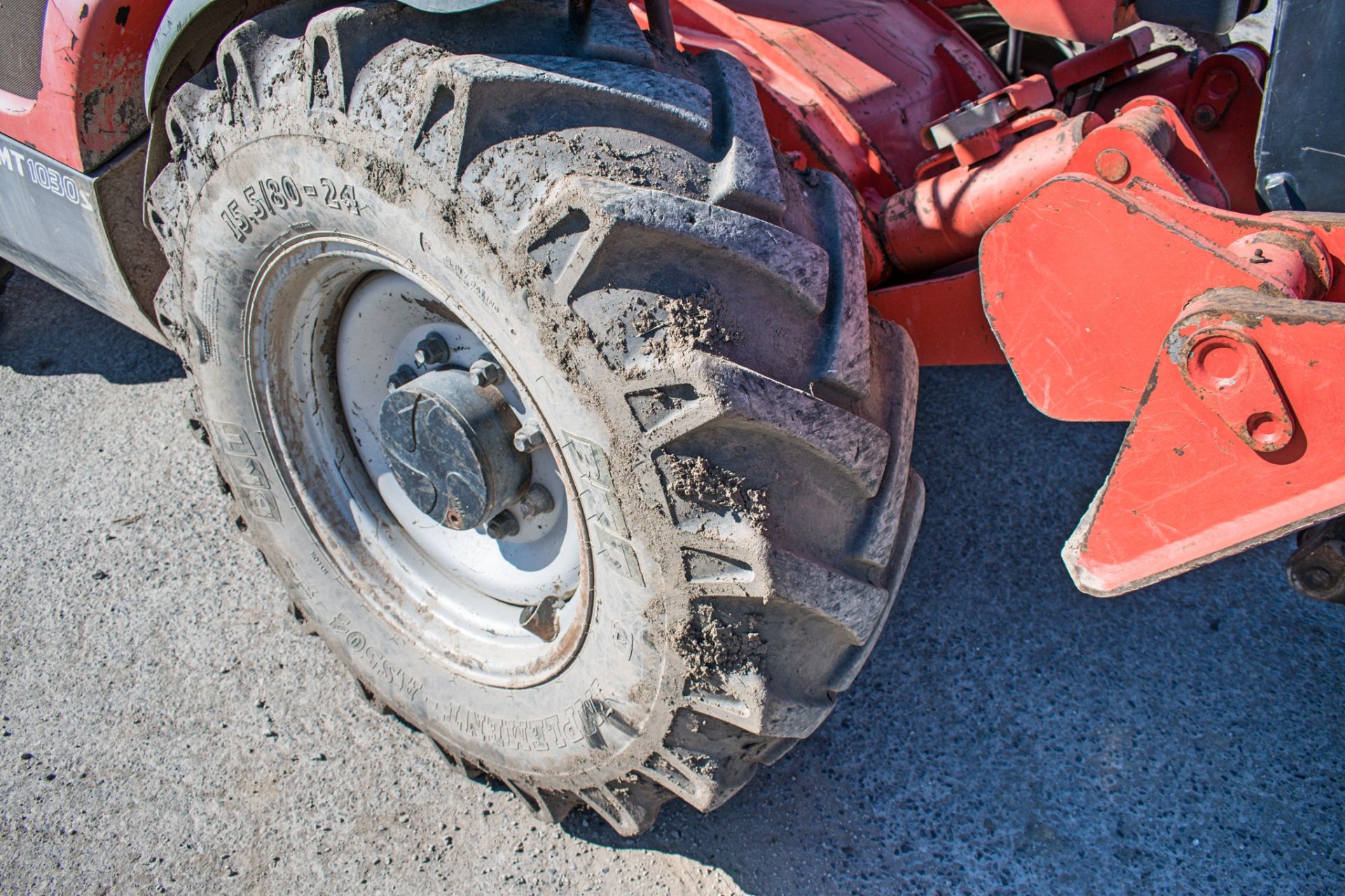 Manitou MT1030S 10 metre telescopic handler Year: 2007 S/N: 238586 Recorded Hours: 4406 c/w side - Image 8 of 13