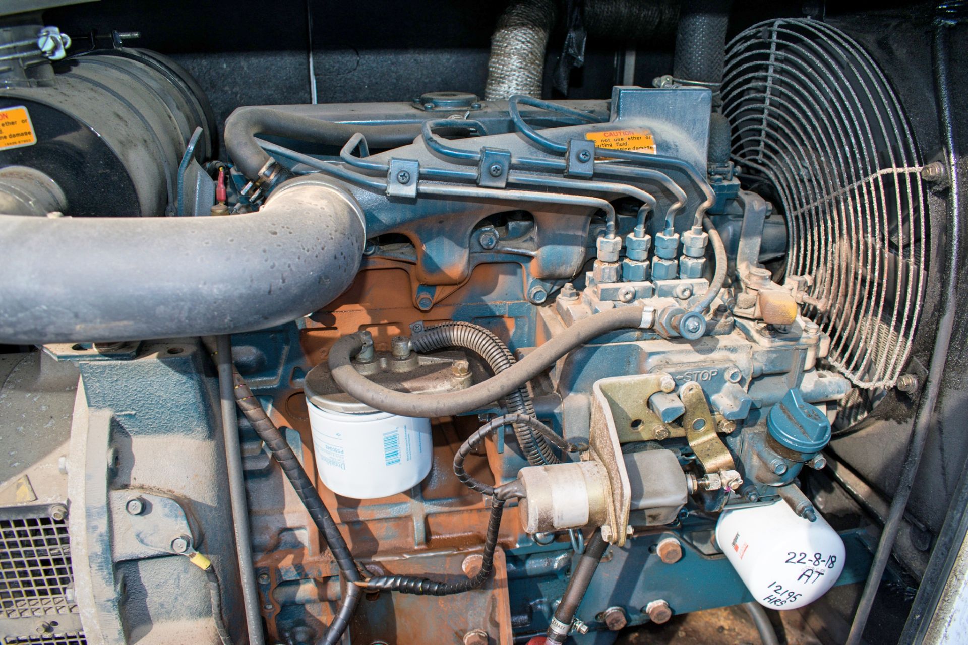 Harrington 20 kva diesel driven generator Year: 2008 S/N: 52493/1 - Image 3 of 3