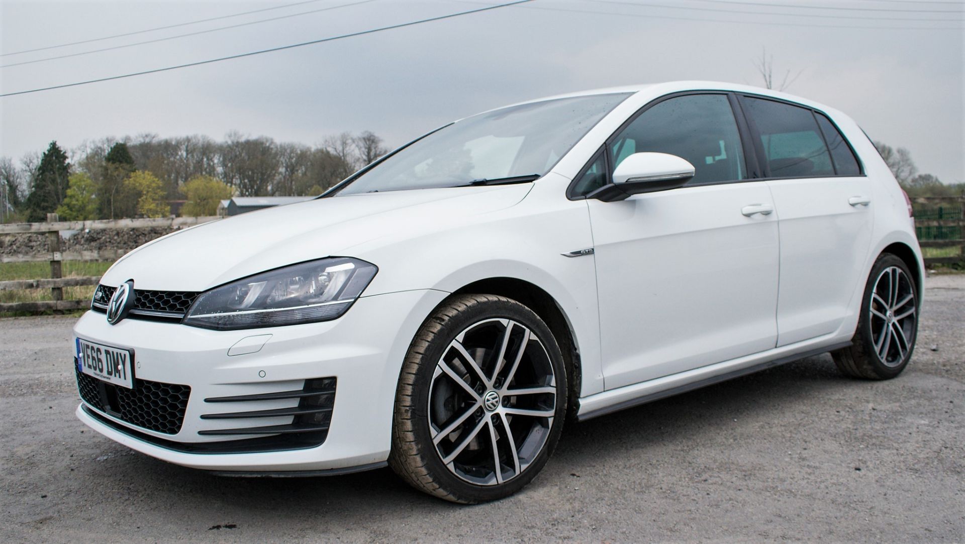 Volkswagen Golf GTD 2.0 5 door hatchback car Registration Number: VE66 DMY Date of Registration: