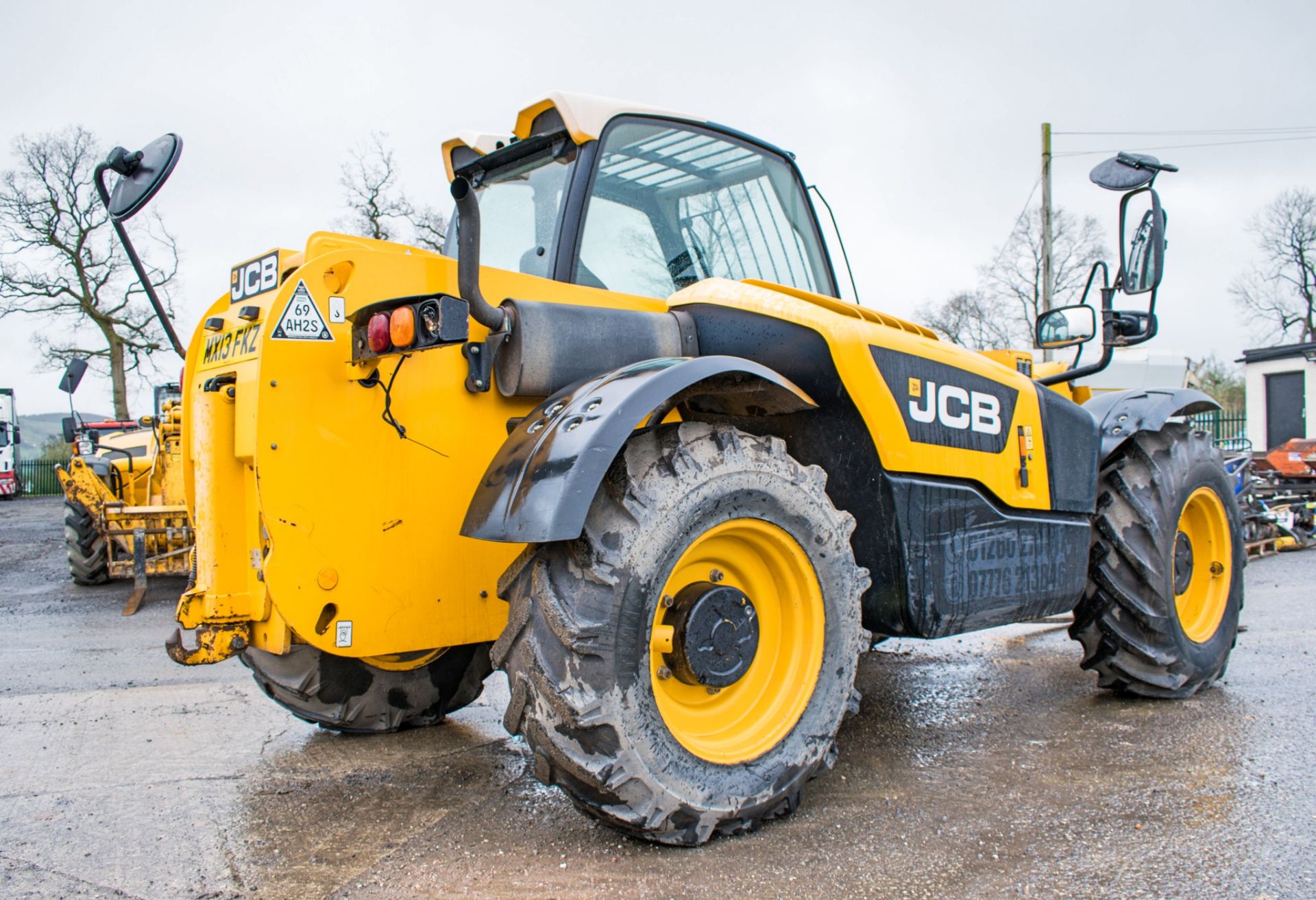 JCB 531-70 7 metre telescopic handler Year: 2013 S/N: 2174571 Recorded Hours: 2432 c/w turbo charged - Bild 4 aus 13