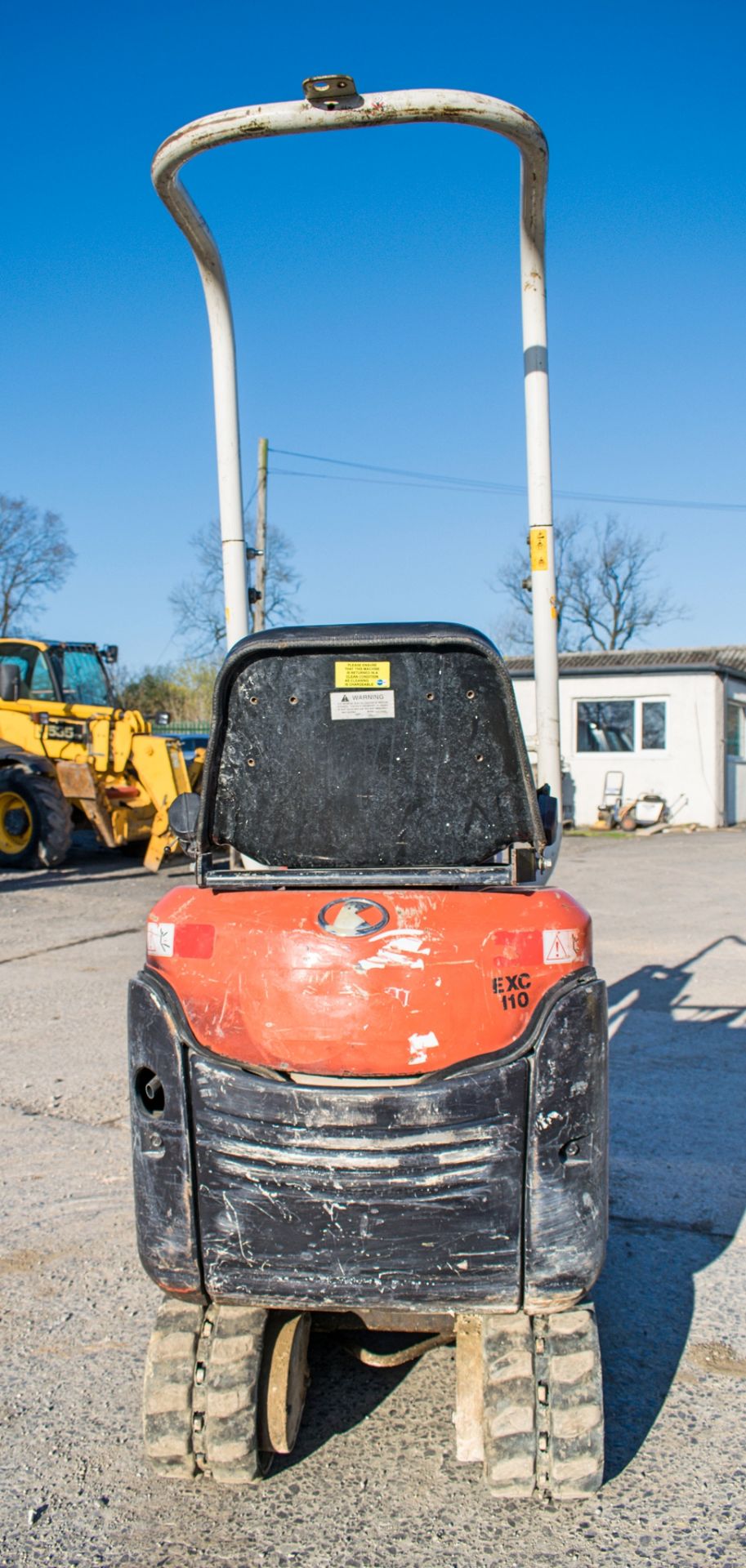 Kubota K008-3 0.8 tonne rubber tracked micro excavator Year: 2011 S/N: 22365 Recorded Hours: 2483 - Bild 6 aus 12