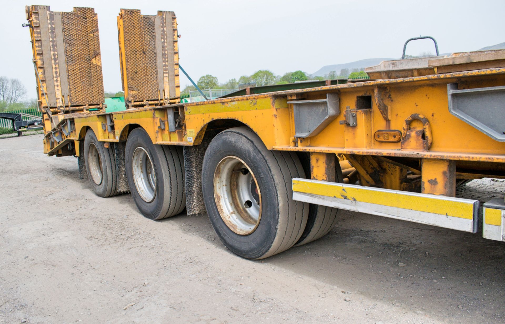 Andover 13.6 metre tri axle low loader trailer Year: 2014 S/N: E0850005 - Image 8 of 12