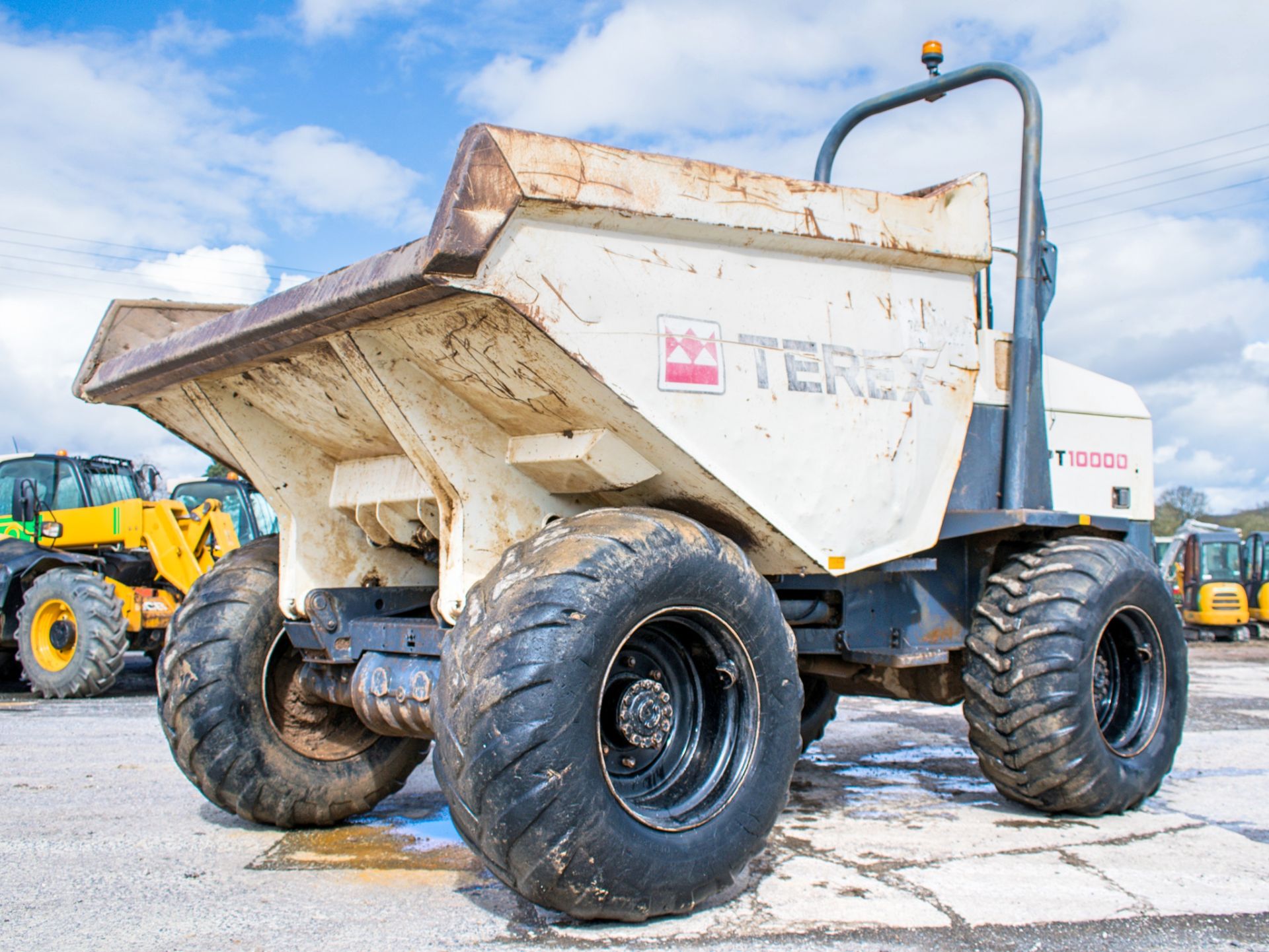 Benford Terex PT1000 10 tonne straight skip dumper Year: 2007 S/N: E702MM083 Recorded Hours: Not