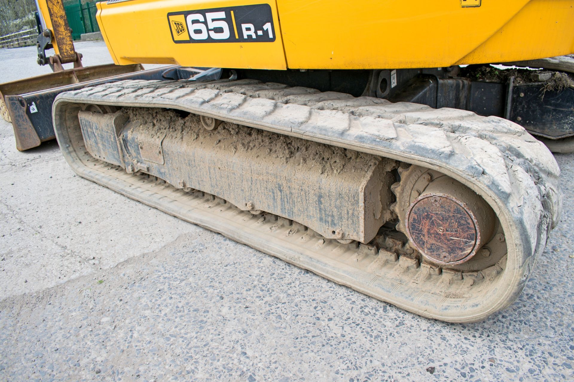 JCB 65R-1 6.5 tonne rubber tracked excavator Year: 2015 S/N: 1913919 Recorded Hours: 1886 blade, - Bild 7 aus 12