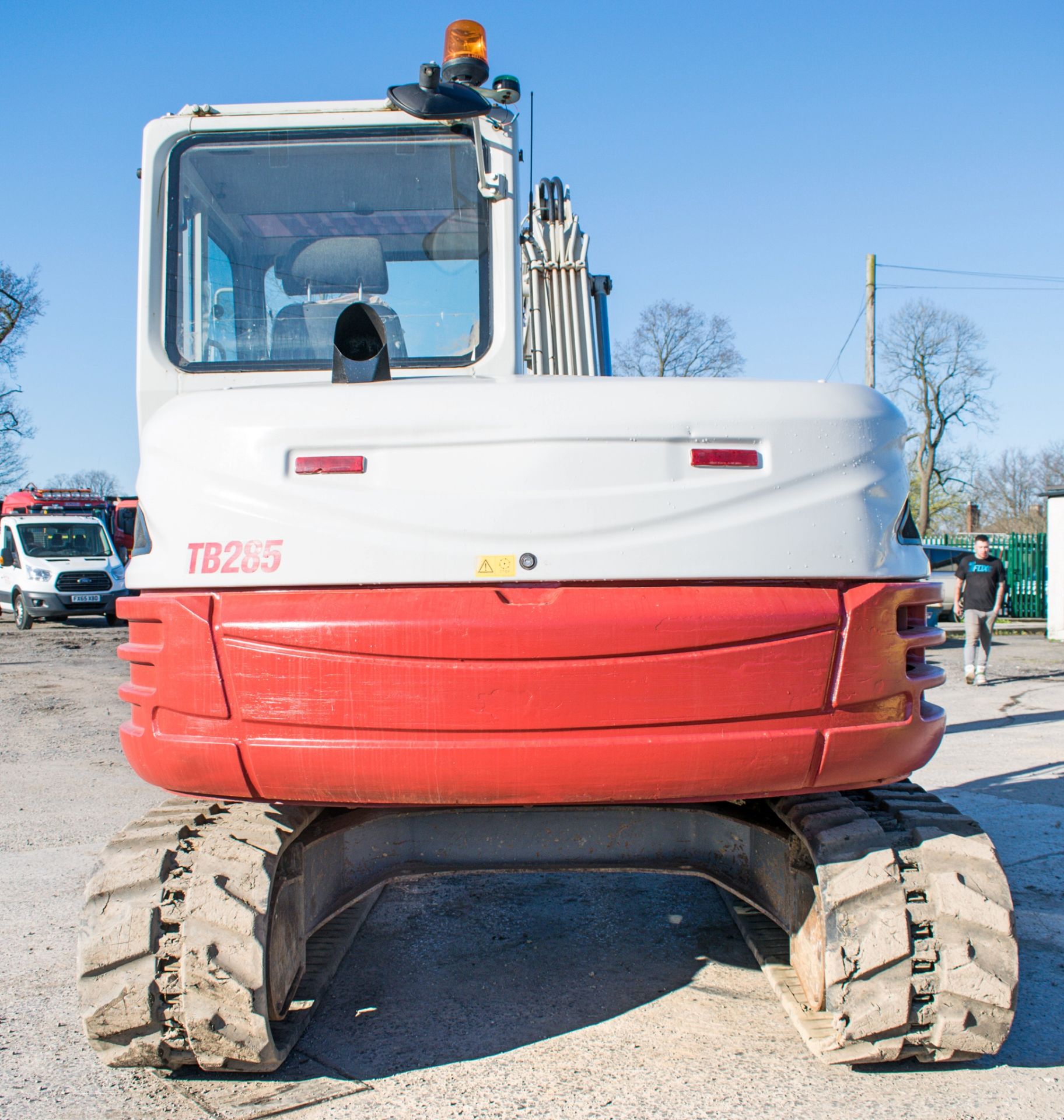 Takeuchi TB285 8.5 tonne rubber tracked excavator Year: 2012 S/N: 185000264 Recorded Hours: 6326 - Bild 6 aus 14