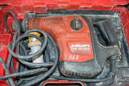 Hilti TE40-AVR 110v SDS rotary hammer drill