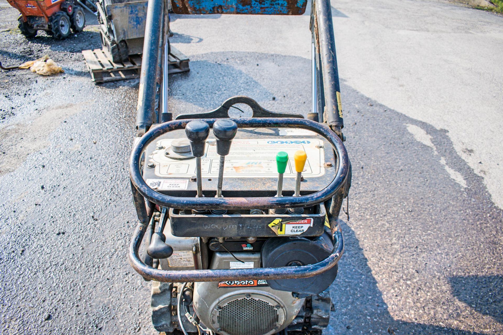 TCP HT500 diesel driven rubber tracked hi-tip pedestrian dumper Year: 203 S/N: HTB1318 Recorded - Image 6 of 7