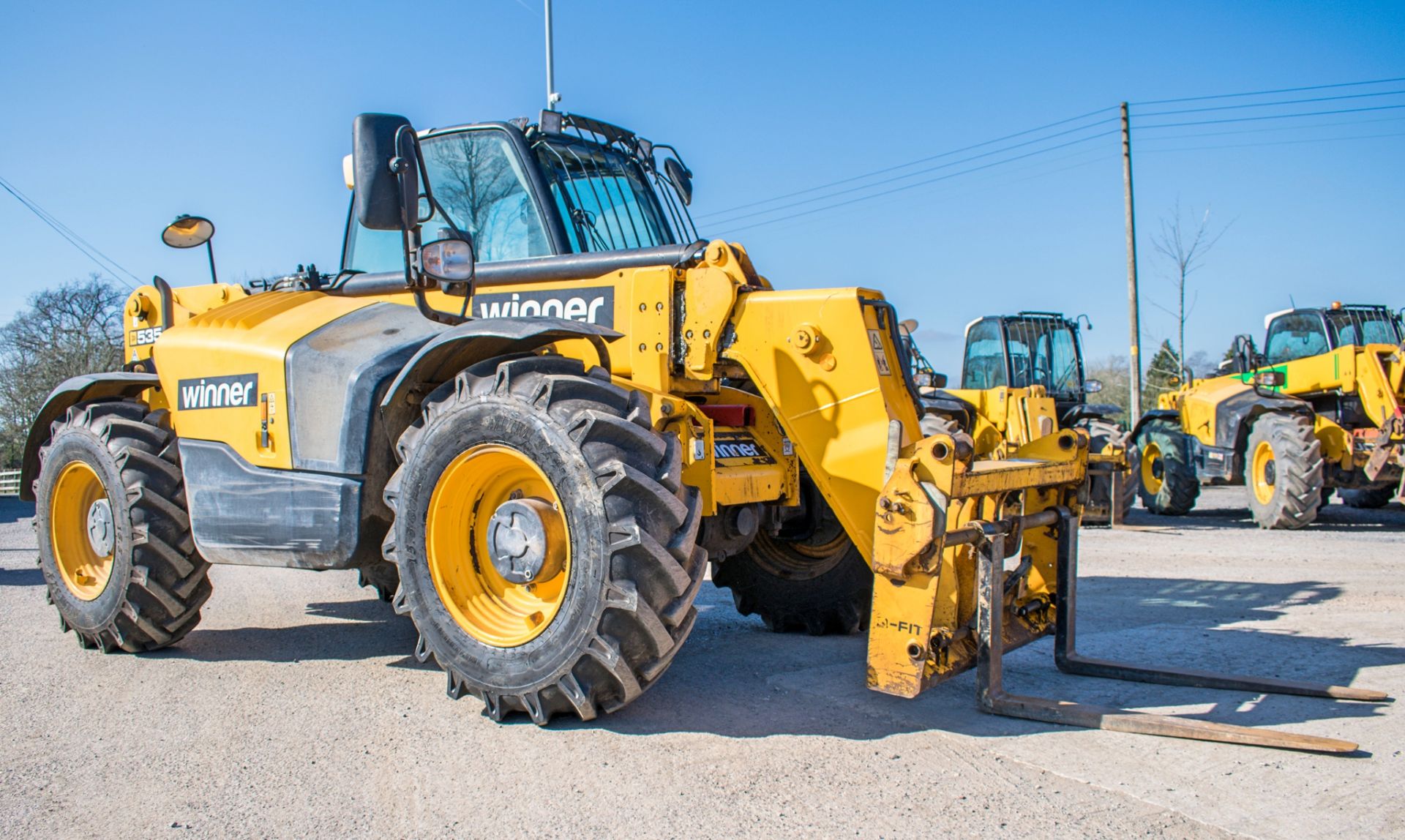 JCB 535-95 9.5 metre telescopic handler Year: 2013 S/N: 2174427 Recorded Hours: 6445 c/w turbo - Bild 2 aus 13