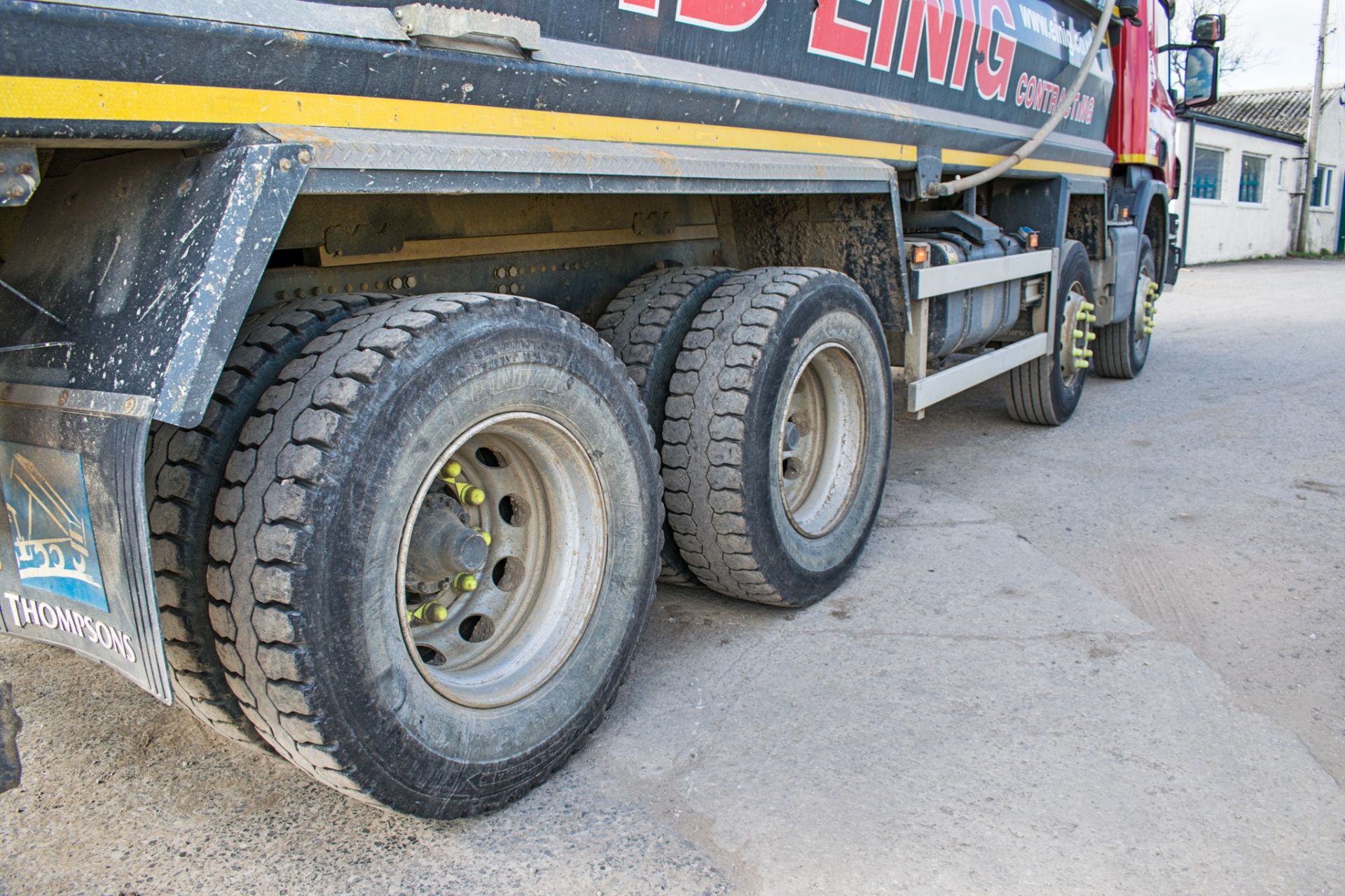 Scania P410 P-SRS C-Class 8 wheel 32 tonne tipper lorry Registration Number: WX17 WWJ Date of - Image 10 of 12