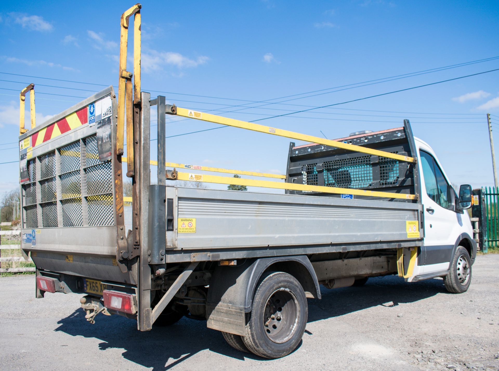 Ford Transit 350 LWD dropside lorry Registration Number: FX65 XBC Date of Registration: 01/12/2015 - Image 3 of 10