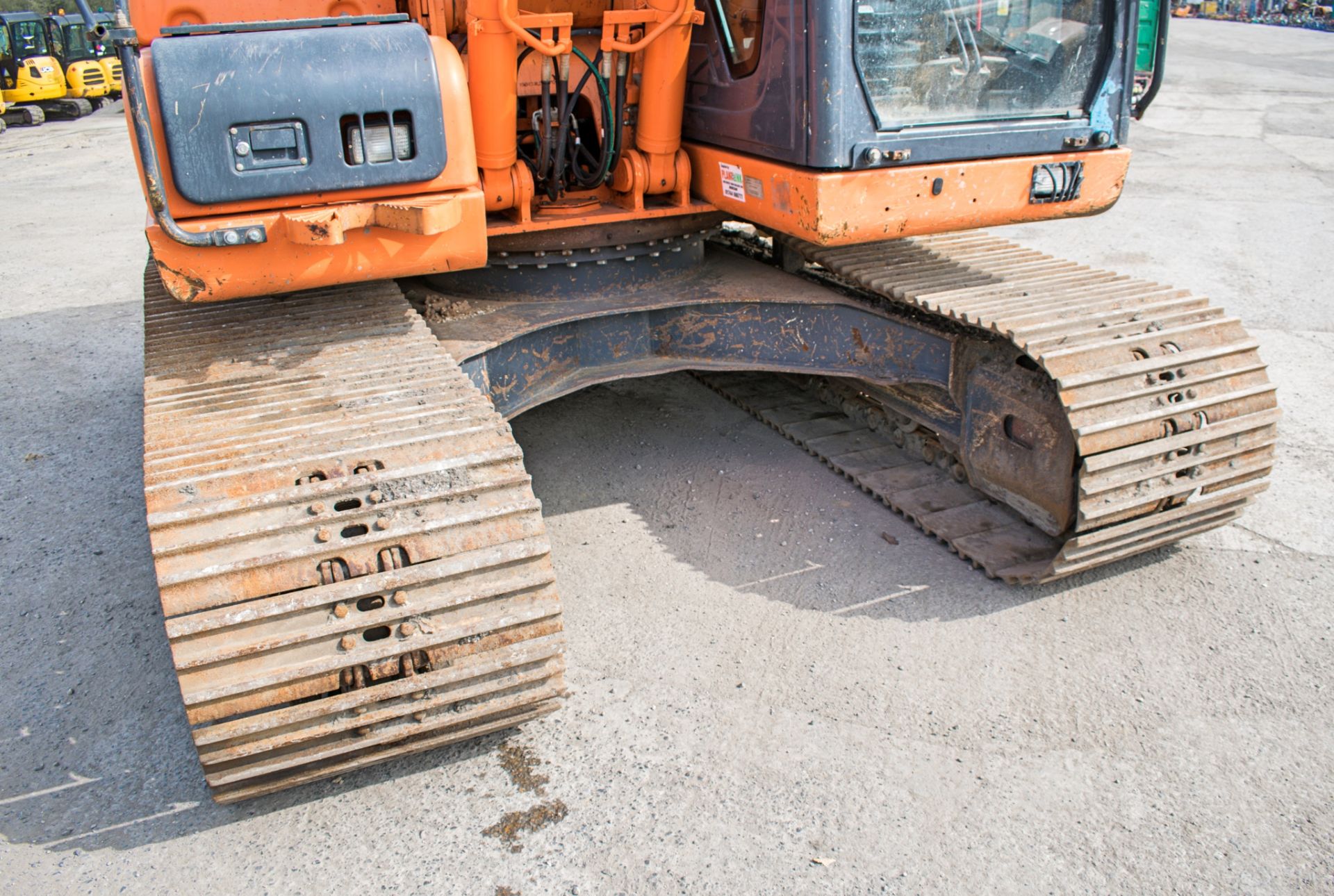 Doosan DX140LC 14 tonne steel tracked excavator Year: S/N: 50792 Recorded Hours: 89336 (Clock - Image 10 of 13