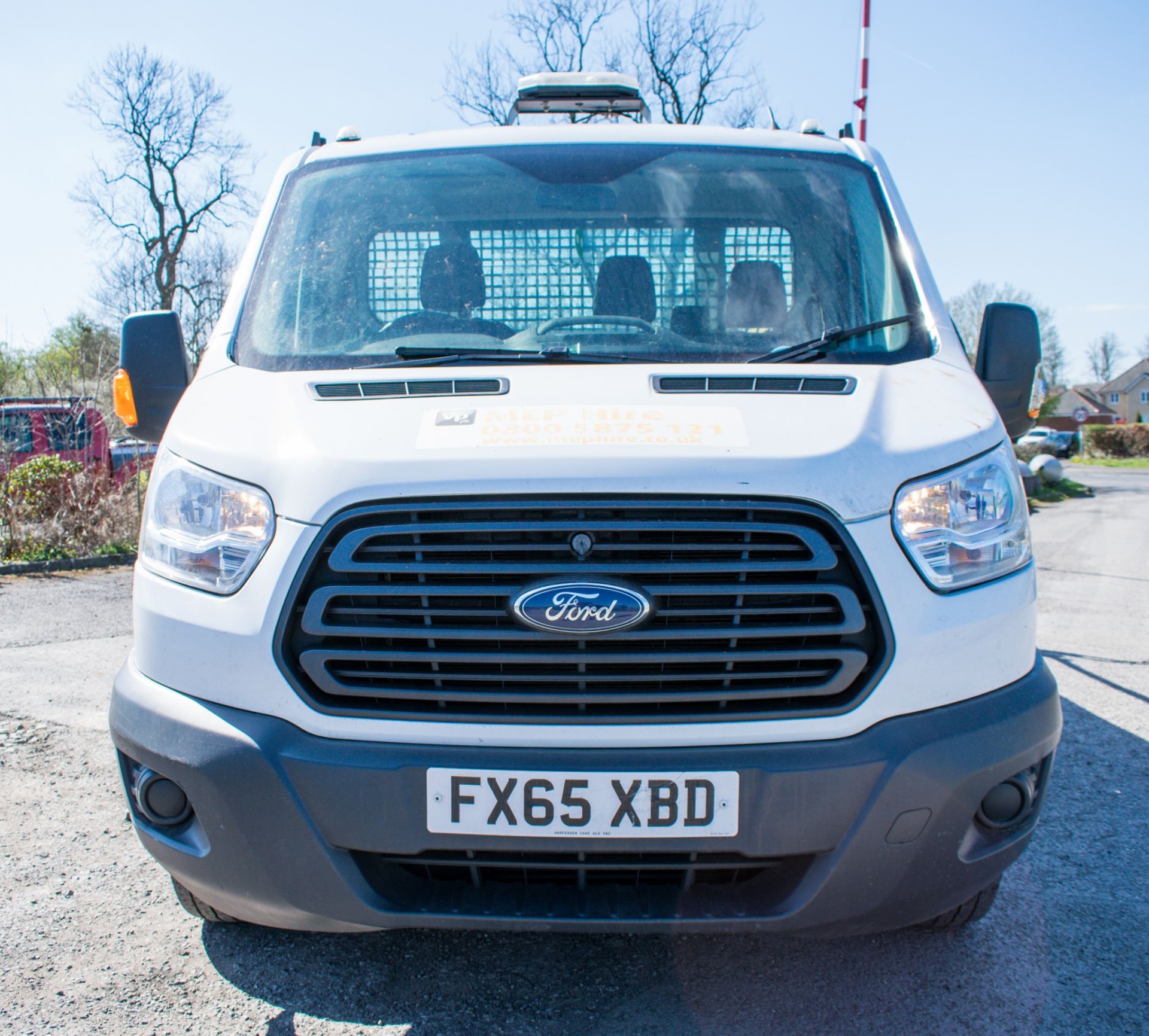 Ford Transit 350 LWD dropside lorry Registration Number: FX65 XBD Date of Registration: 01/12/2015 - Image 5 of 10