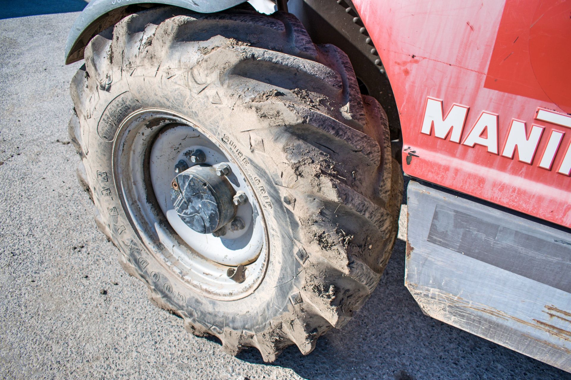 Manitou MT1030S 10 metre telescopic handler Year: 2007 S/N: 238586 Recorded Hours: 4406 c/w side - Bild 7 aus 13