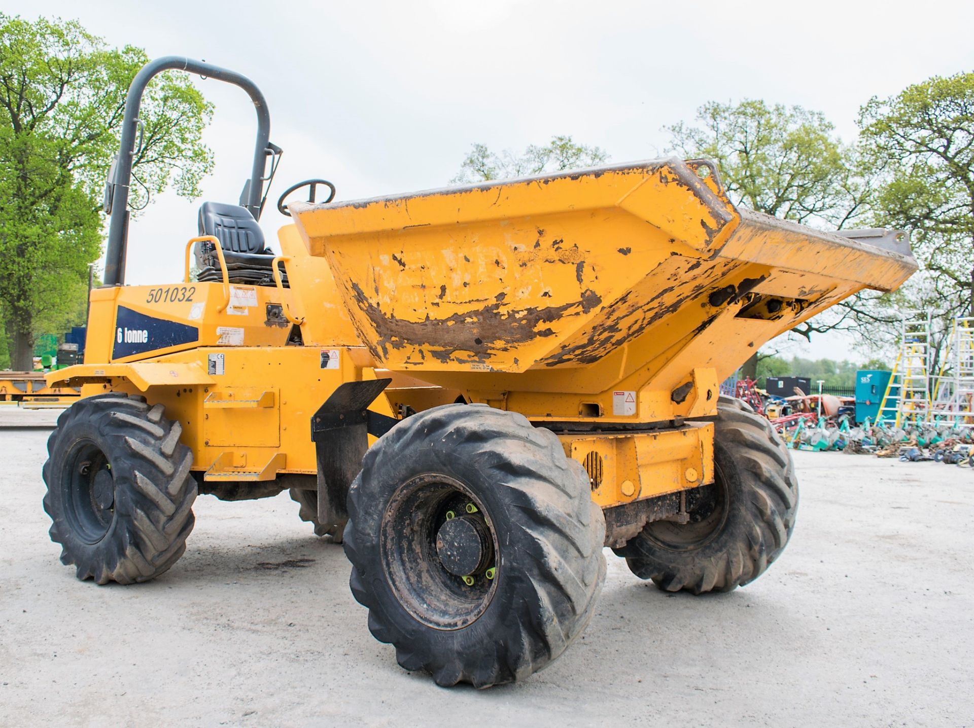 Thwaites 6 tonne swivel skip dumper Year: 2011 S/N: 105C0570 Recorded Hours: 1380 501032 - Bild 2 aus 13